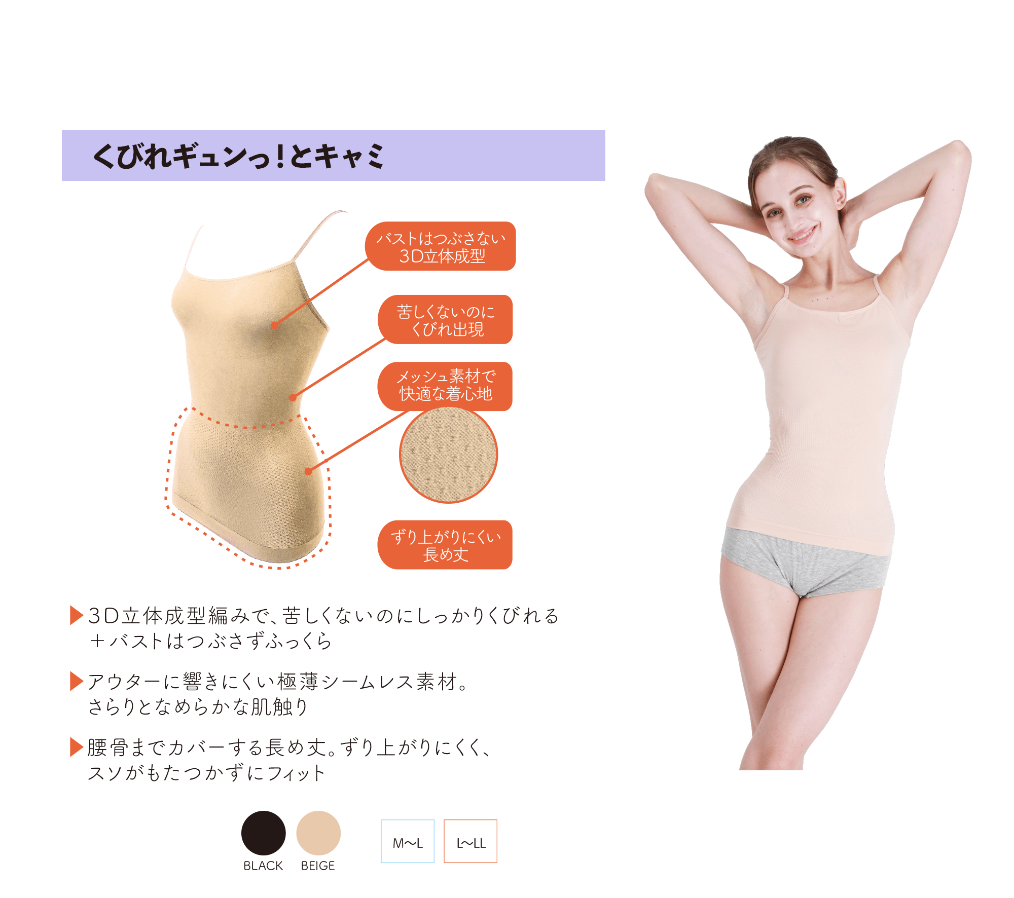 SHAPE IT シェイプイット 全身シェイプインナー ボディメイクインナー