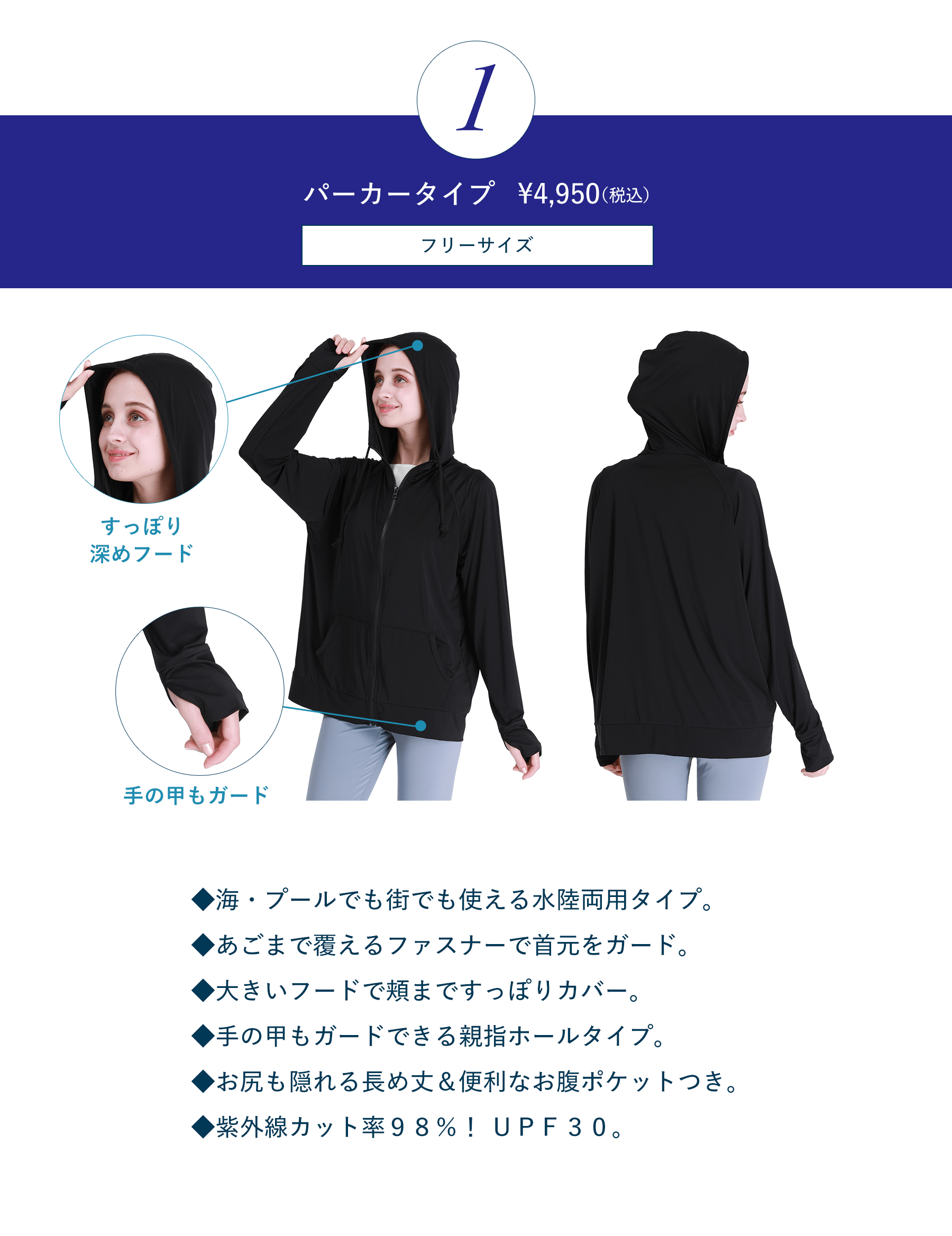 アイスボレロ 着るだけでひんやり冷感 接触冷感 UVカット